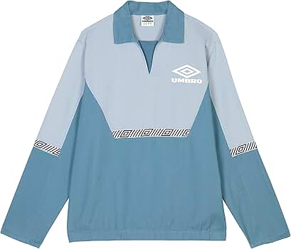 トップス XXL UMBRO Iconic Drill Top Umbro Mens Infinity / Dusk Blue / Blue Indigo - Adult Iconic